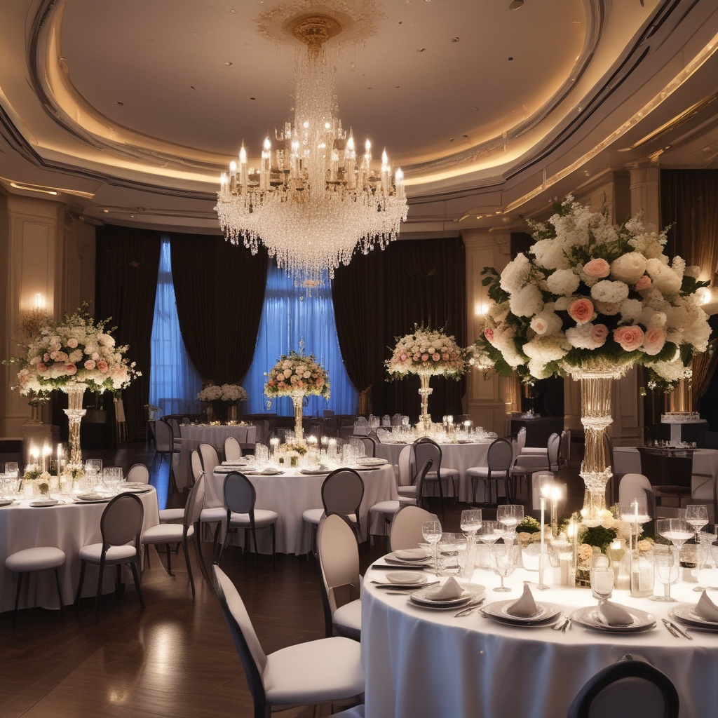 Elegant evening event
