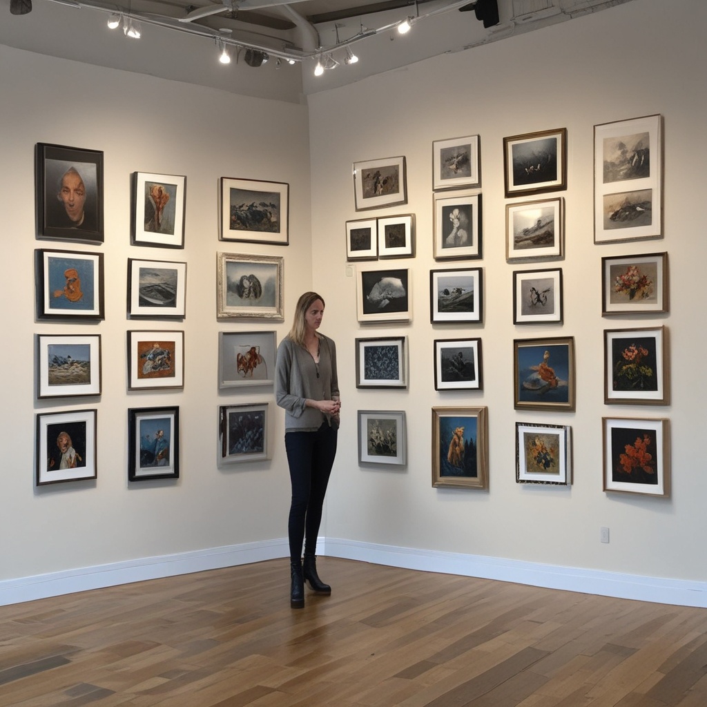 Private art gallery tour